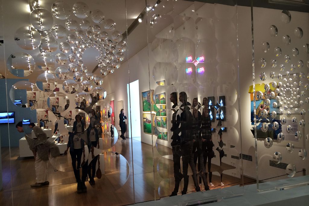 13 Trama con Lentes Concavos, 35 Lentes By Rogelio Polesello MALBA Buenos Aires